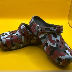 Red Camo Crocs